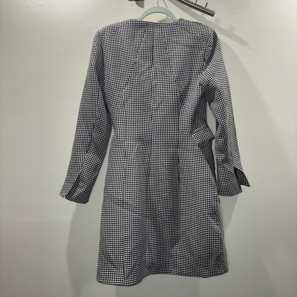 Jason Wu Houndstooth Tweed Blazer Dress – Size Medium Like New Game Day Dress - Picture 5 of 15